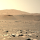 NASA’s Ingenuity Mars Helicopter can be seen hovering during its third flight on April 25, 2021, as seen by the left Navigation Camera aboard NASA’s Perseverance Mars rover.